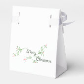 メリークリスマスのお願い箱 フェイバーボックス (裏面サイド)