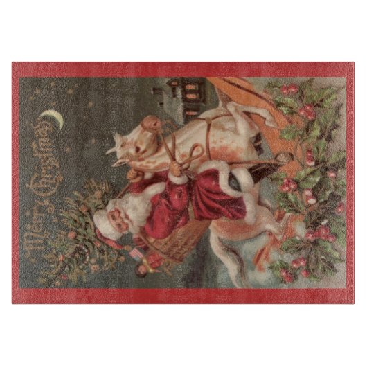 メリークリスマスのまな板 カッティングボード (正面)