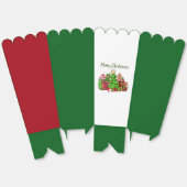 メリークリスマスのまわりにのプレゼント フェイバーボックス (見開き)