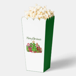 メリークリスマスのまわりにのプレゼント フェイバーボックス