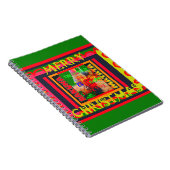 メリークリスマスのまわりに世の中は嬉しい ノートブック (右側)