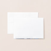 メリークリスマスのエレガントなヴィンテージのヒイラギのリース 箔カード (裏面封筒付き)