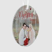 メリークリスマスのオーナメント オーナメント (正面)