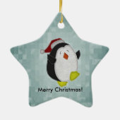 メリークリスマスのオーナメント セラミックオーナメント (裏面)