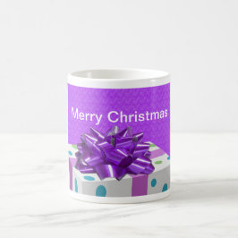 メリークリスマスのカスタマイズ コーヒーマグカップ