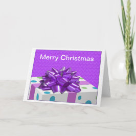 メリークリスマスのカスタマイズ シーズンカード