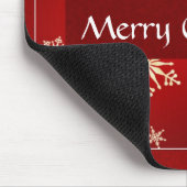 メリークリスマスのカスタマイズ マウスパッド (コーナー)