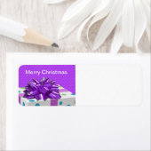 メリークリスマスのカスタマイズ ラベル (インサイチュ)