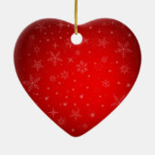 メリークリスマスのカスタムなオーナメント セラミックオーナメント (裏面)