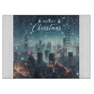 メリークリスマスのカッティングボード カッティングボード