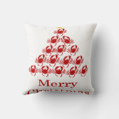 メリークリスマスのカニ クッション (裏面)