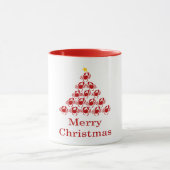 メリークリスマスのカニ マグカップ (中央)