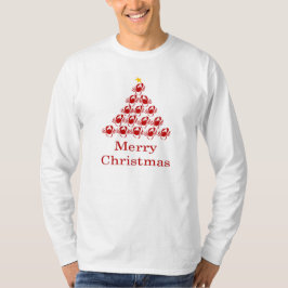 メリークリスマスのカニ Tシャツ