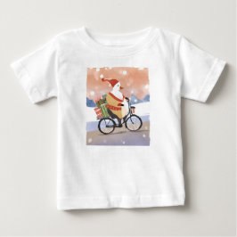 メリークリスマスのガチョウ ベビーTシャツ