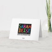 メリークリスマスのキャラクターカード シーズンカード (裏面)