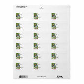 メリークリスマスのギフトのラベルを望むヴィンテージ ラベル (フルシート)