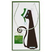 メリークリスマスのギフトバッグ スモールペーパーバッグ (裏面)