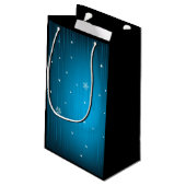 メリークリスマスのギフトバッグ スモールペーパーバッグ (裏面アングル)