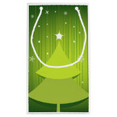 メリークリスマスのギフトバッグ スモールペーパーバッグ (裏面)