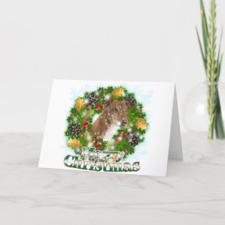 メリークリスマスのグレイハウンド シーズンカード