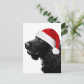 メリークリスマスのコッカー シーズンポストカード (スタンド正面)