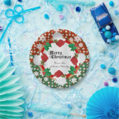 メリークリスマスのゴルフ恋人 ペーパープレート (パーティー)