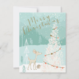 メリークリスマスのシカ シーズンカード