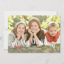 メリークリスマスのシンプルな原稿の休日の写真