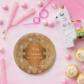 メリークリスマスのジンジャーブレッドのクッキー ペーパープレート (パーティー)