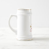 メリークリスマスのステインのマグ ビールジョッキ (左)