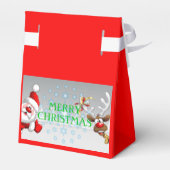 メリークリスマスのテントのお願い箱 フェイバーボックス (裏面サイド)