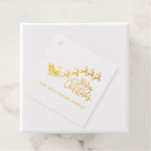 メリークリスマスのトナカイ一家 フェイバータグ (箱)