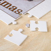 メリークリスマスのトナカイ王チャールズ ジグソーパズル (側面)