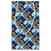 メリークリスマスのトナカイ スモールペーパーバッグ (裏面)