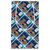 メリークリスマスのトナカイ スモールペーパーバッグ (正面)