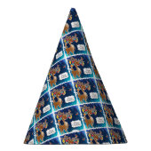 メリークリスマスのトナカイ パーティーハット (右)