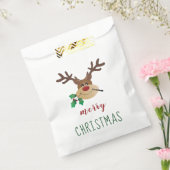 メリークリスマスのトナカイ フェイバーバッグ (封をした状態)