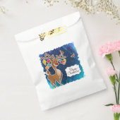 メリークリスマスのトナカイ フェイバーバッグ (封をした状態)