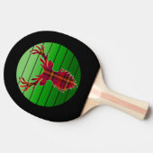 メリークリスマスのトナカイ 卓球ラケット (横)