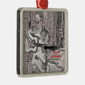 メリークリスマスのナッシュビルのワイルドチャイルドのオーナメント メタルオーナメント (右)