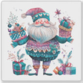 メリークリスマスのバイオレットシール！ シール (正面)