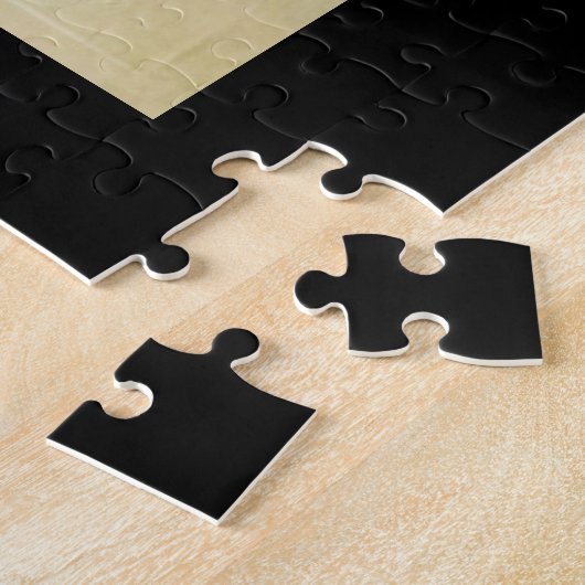 メリークリスマスのパズルのデザイン ジグソーパズル (側面)