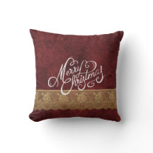 メリークリスマスのビロードのレースの赤い金ゴールドの休日