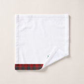 メリークリスマスのピックアップとツリー バスタオルセット (ウォッシュタオル)