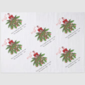 メリークリスマスのプレゼントで私に会う 薄葉紙 (正面)