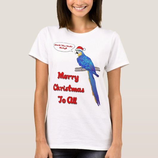 メリークリスマスのベビー Tシャツ (正面)