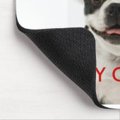 メリークリスマスのボストンサンタマウスパッド マウスパッド (コーナー)