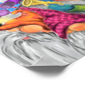 メリークリスマスのポスター幸せな格言パーティー ポスター (角)