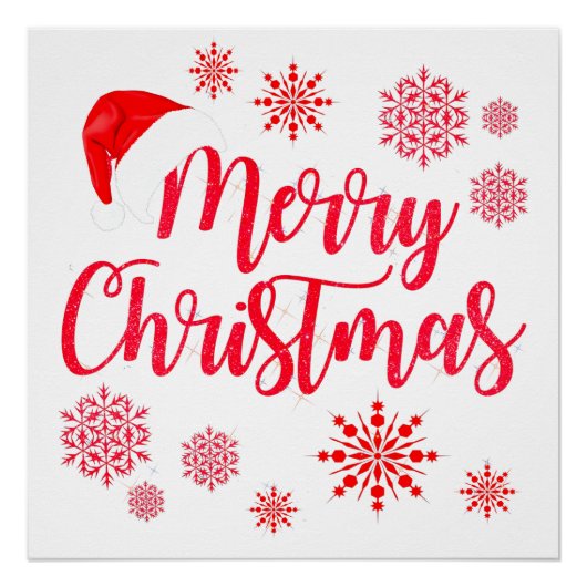 メリークリスマスのポスター ポスター (正面)
