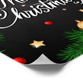 メリークリスマスのポスター ポスター (角)